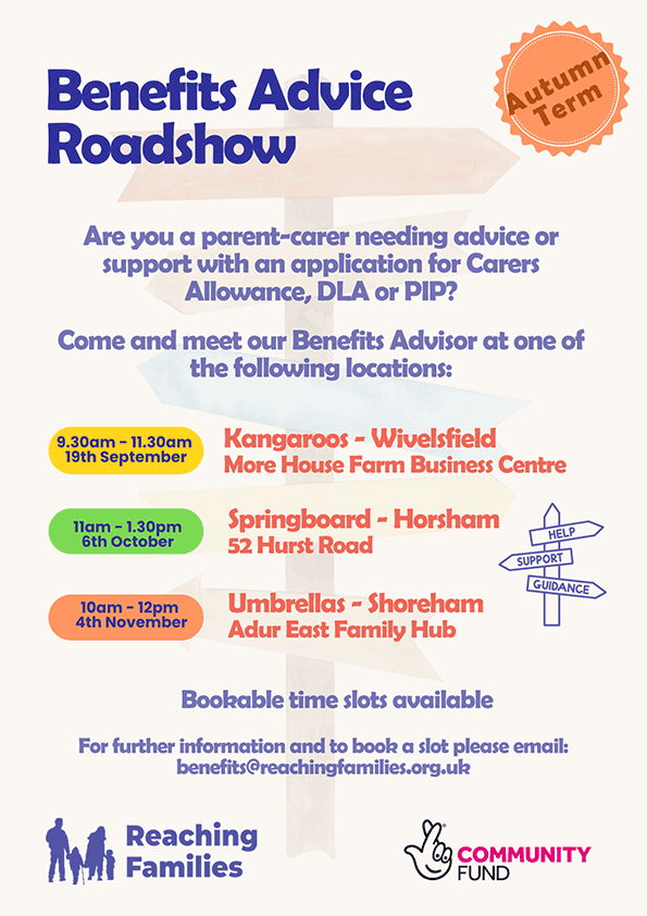 Benefits Advice Roadshow - open full size in new tab