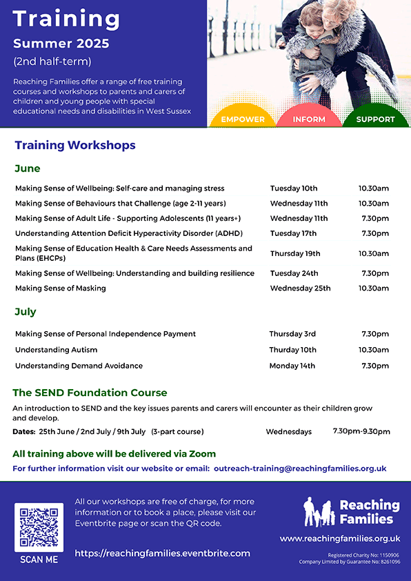 Training flyer